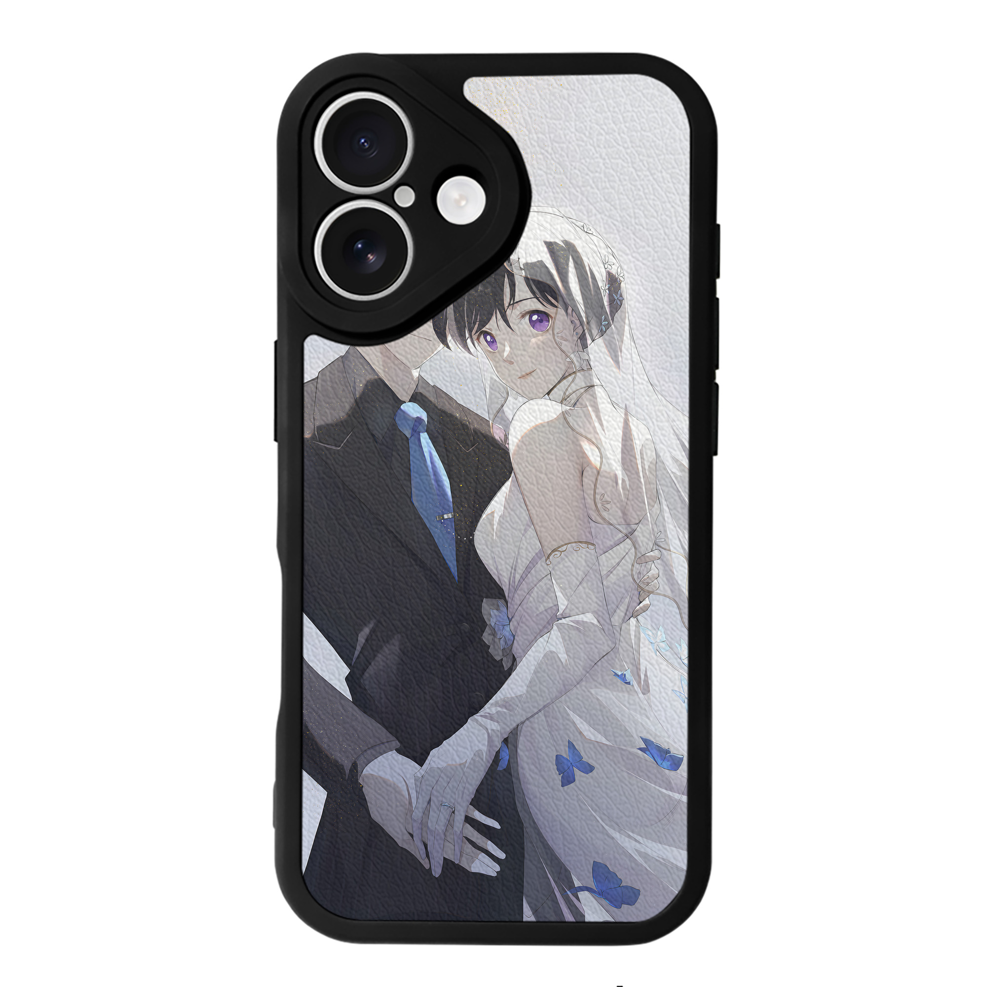 （画像用） 名探偵コナン Detective Conan 【iPhone 16シリーズ対応】シリコンスマホケース（レザー調） 材質：シリコン